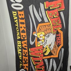 Vintage Daytona Bike Week Flag