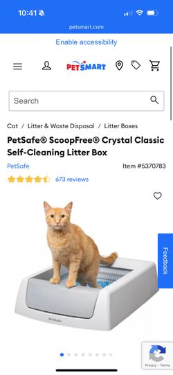 Pet Safe Self Clean Liter Box
