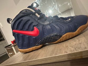Nike Air Foamposite Pro Navy Red Gum