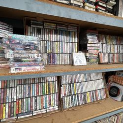 vintage Mexican Spanish cassette tape Vinyl Record CD DVD VHS Bulk Lot 