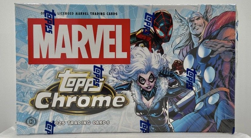 2025 Topps Chrome Marvel Comics Hobby Box