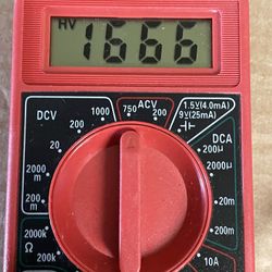 Cen-Tech function Digital Multimeter Electrical Tester Ohm Amp Voltage