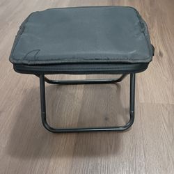 Portable folding stool