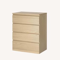 IKEA Malm 4 Drawer Dresser 