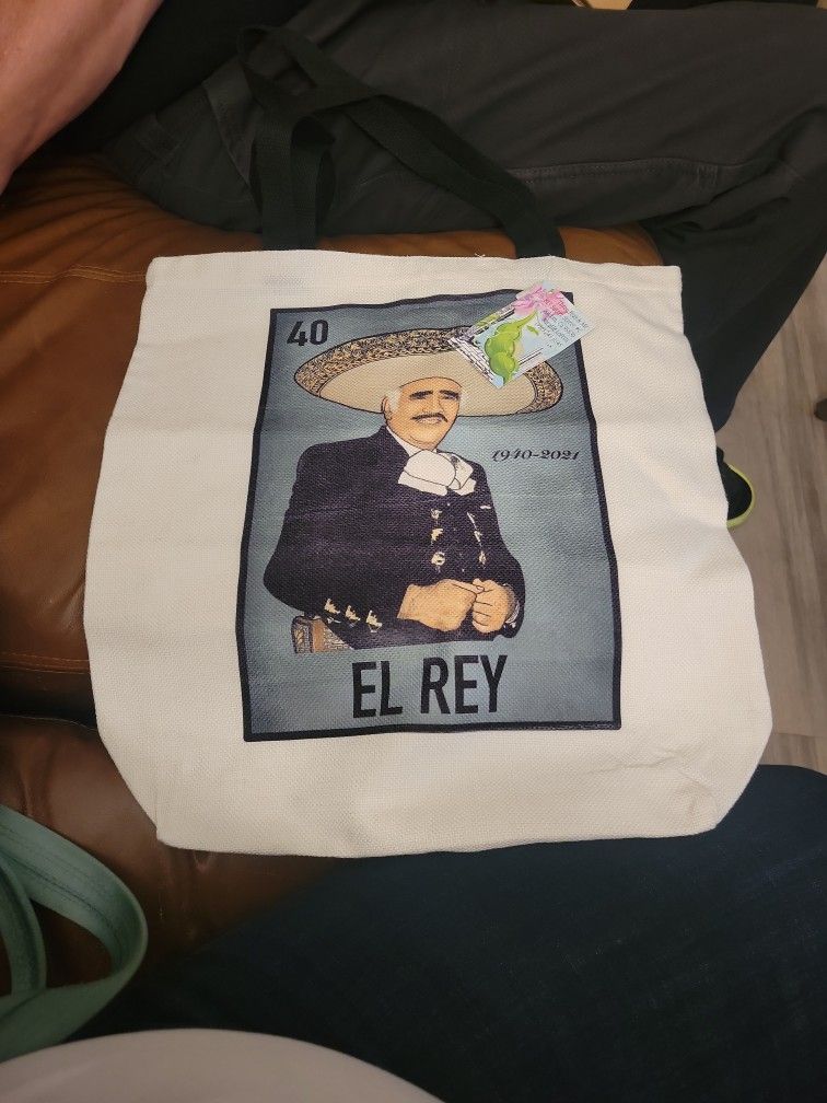 Vicente Fernandez Tote Bag
