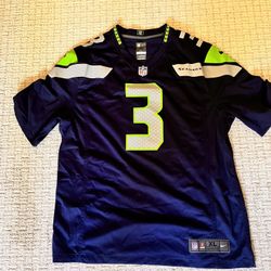 Seahawks Russell Wilson On Field Jersey-XL