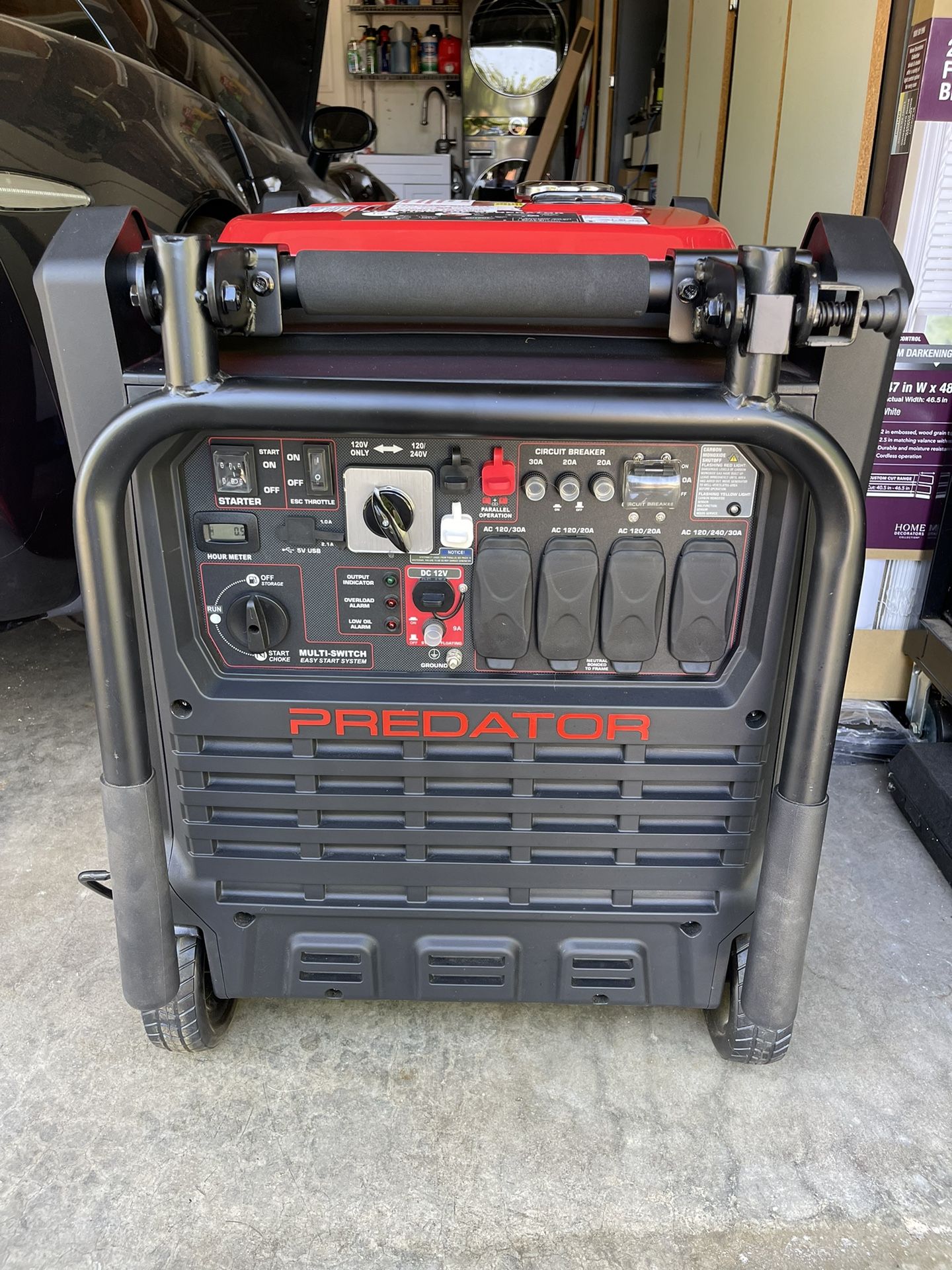 Predator 9500 Inverter Generator for Sale in Rancho Cordova, CA OfferUp