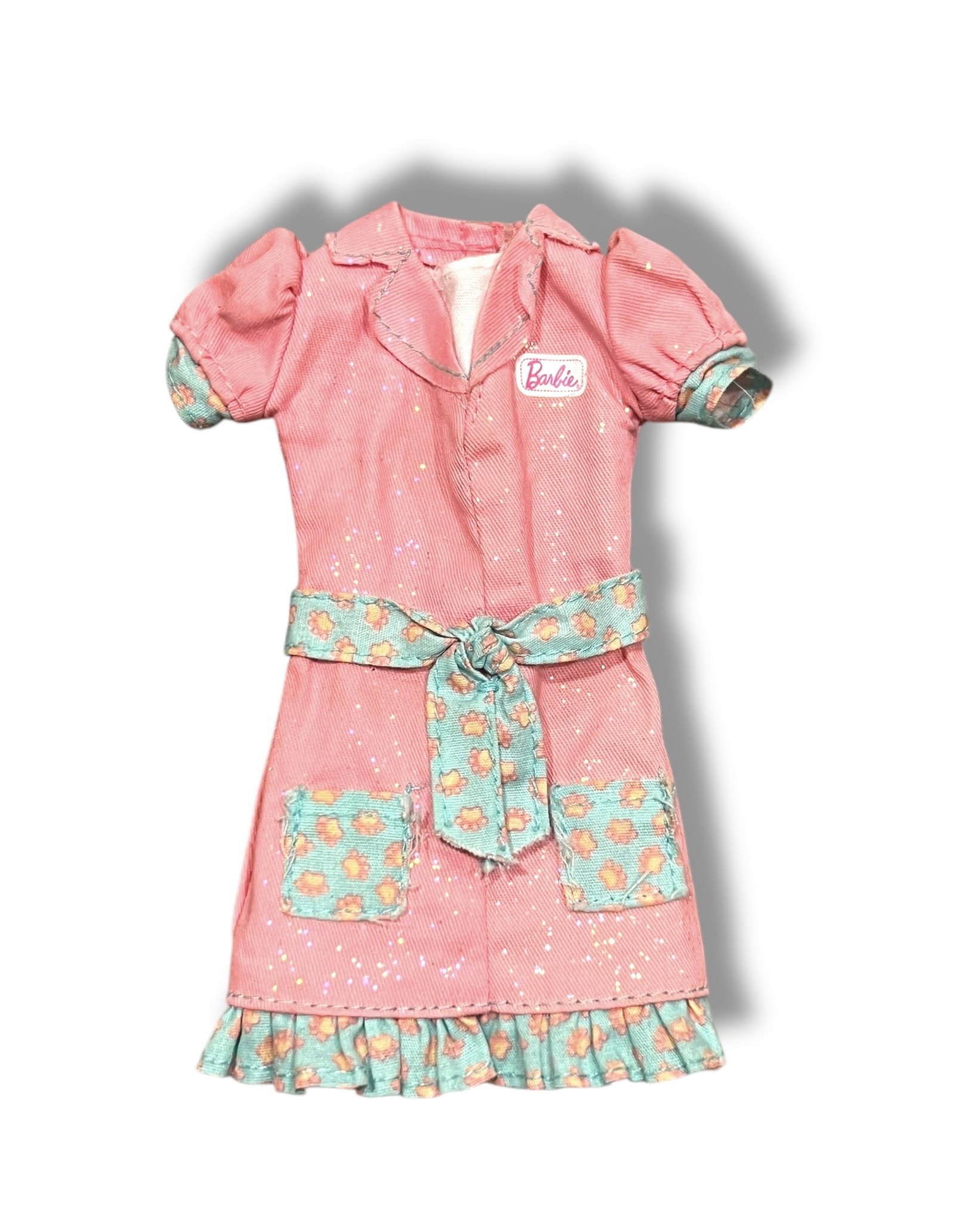 Barbie Doll Career I Can be a Pet Vet/ Waitress/Candy Striper/Server Dress