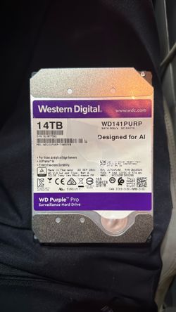 Western digital 14tb  purple