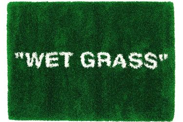 “WET GRASS” Virgil Abloh x IKEA Off-White Rug 195cm x 133cm