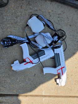 Laser X Lazer Tag Game Set of 2 Tested Working Laser Tag