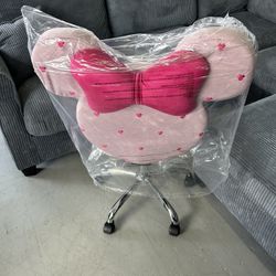 Minnie And Mickey Swivel Vanity Chairs 