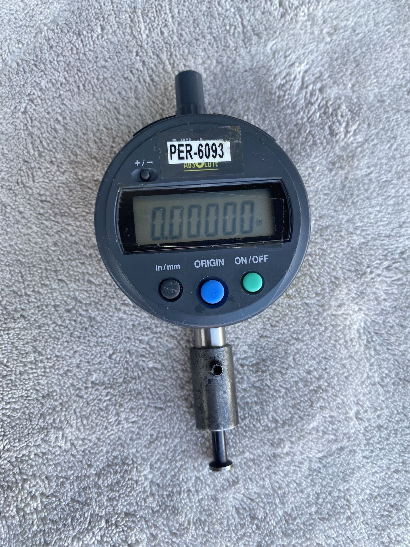 Mitutoyo 543-792B ABSOLUTE Digimatic Indicator ID-S112EXB 12.7mm