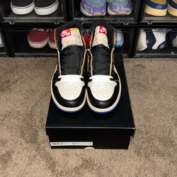 Jordan 1 High Fragment x Union LA Varsity Red Sport Royal