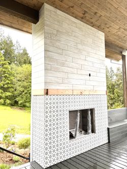 Outdoor & Indoor Fireplace Tiles 