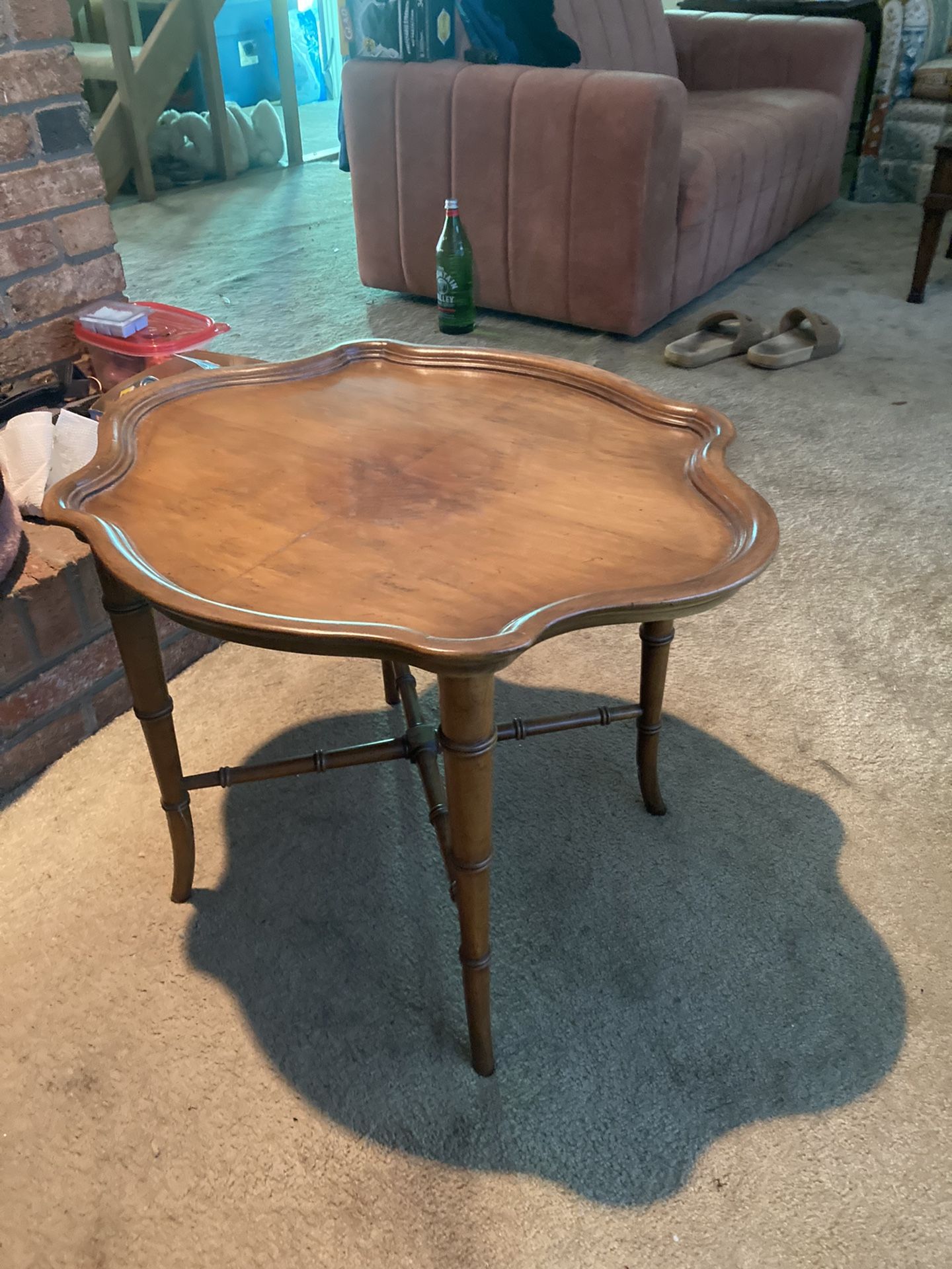 Small Antique Wooden Table