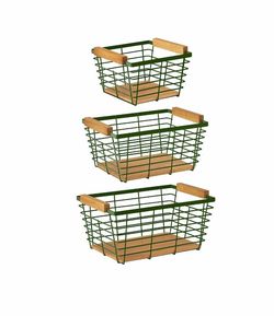 Member's Mark 3-Pack Wire Baskets Brand New In Box