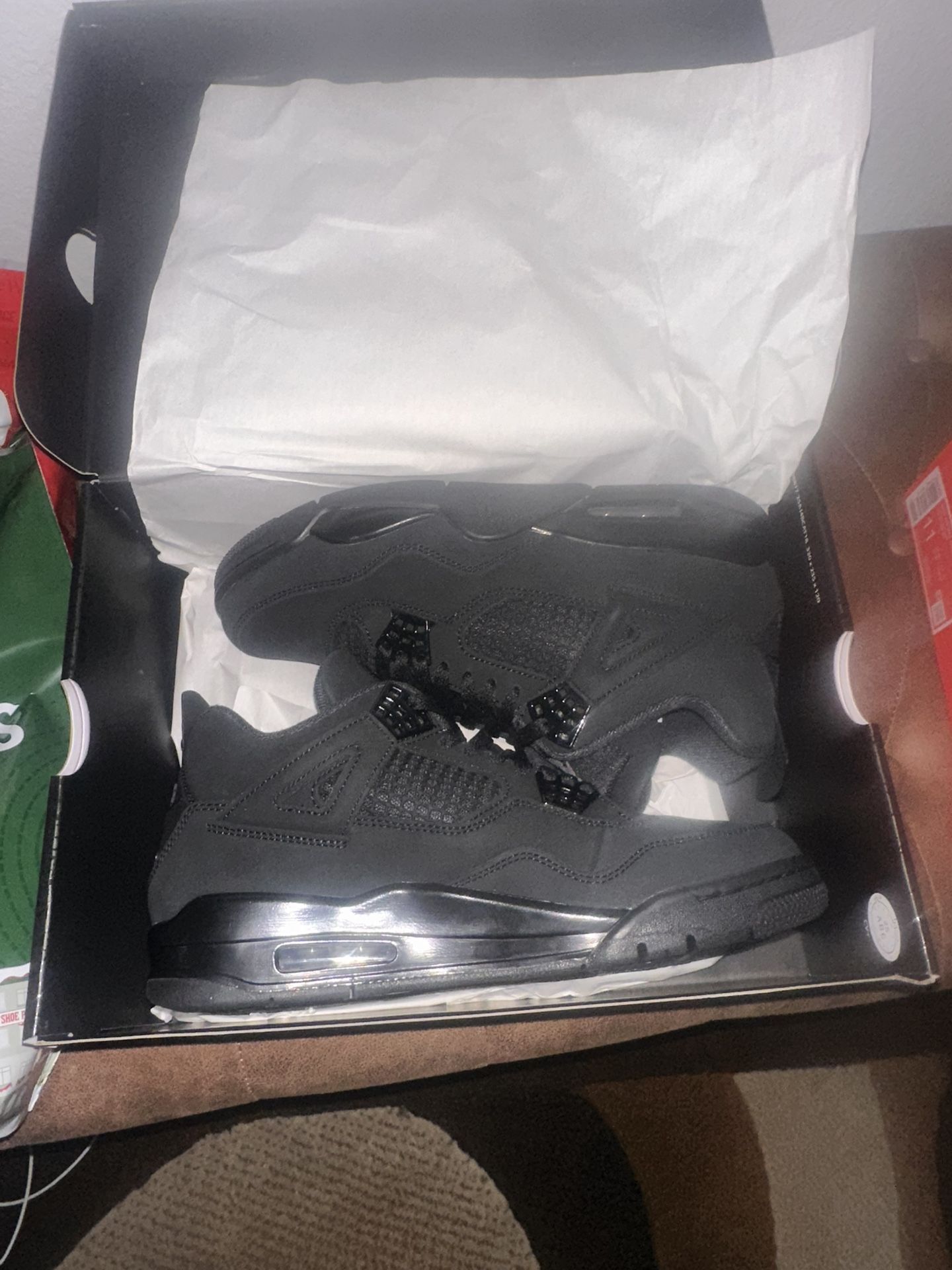 Brand New Air Jordan Retro 4 “Black Cat”