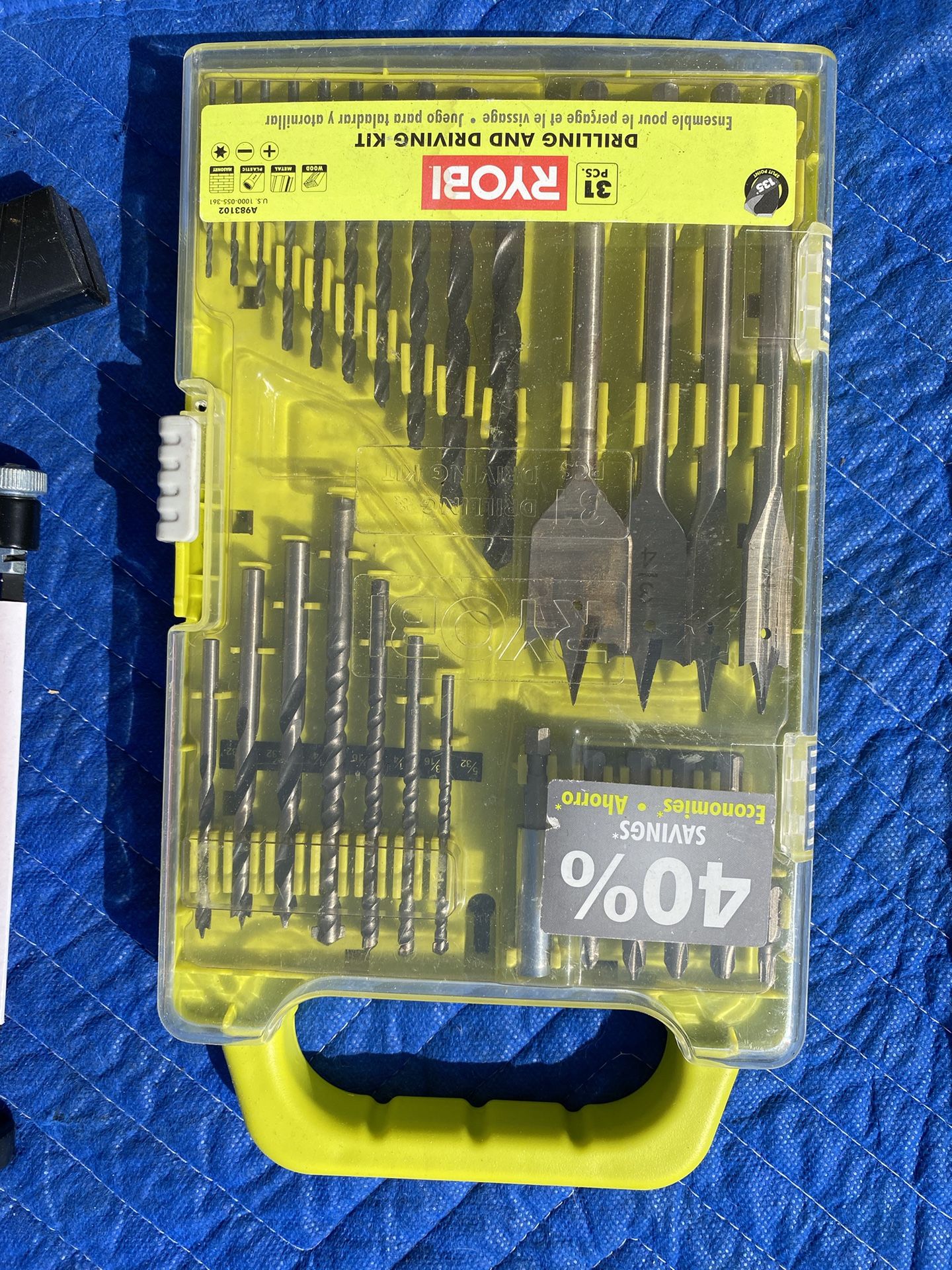 Ryobi 31 Drill Bit Set