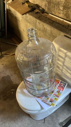 5 gallon glass jug