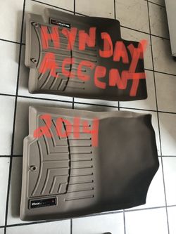 Weather tech Hunday accent. 2014