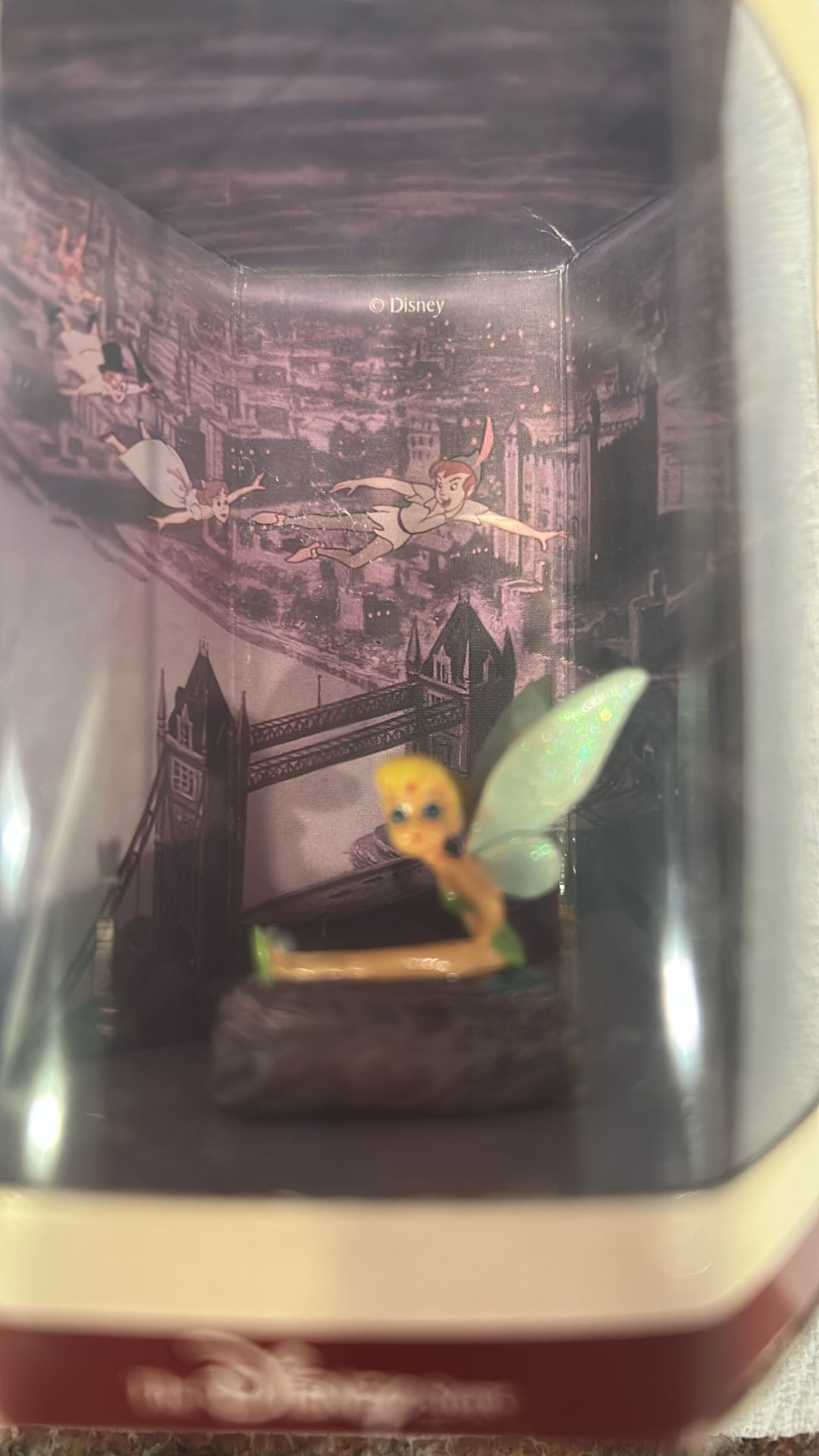 Disney’s Tiny Kingdom Miniature Figurine Of Tinkerbell