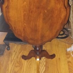Vintage Tilt Top Table 