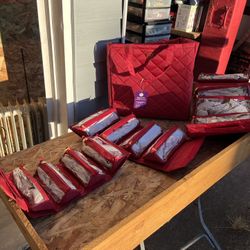 Joy Mangano  QVC/travel/cosmetics/new/bag Set