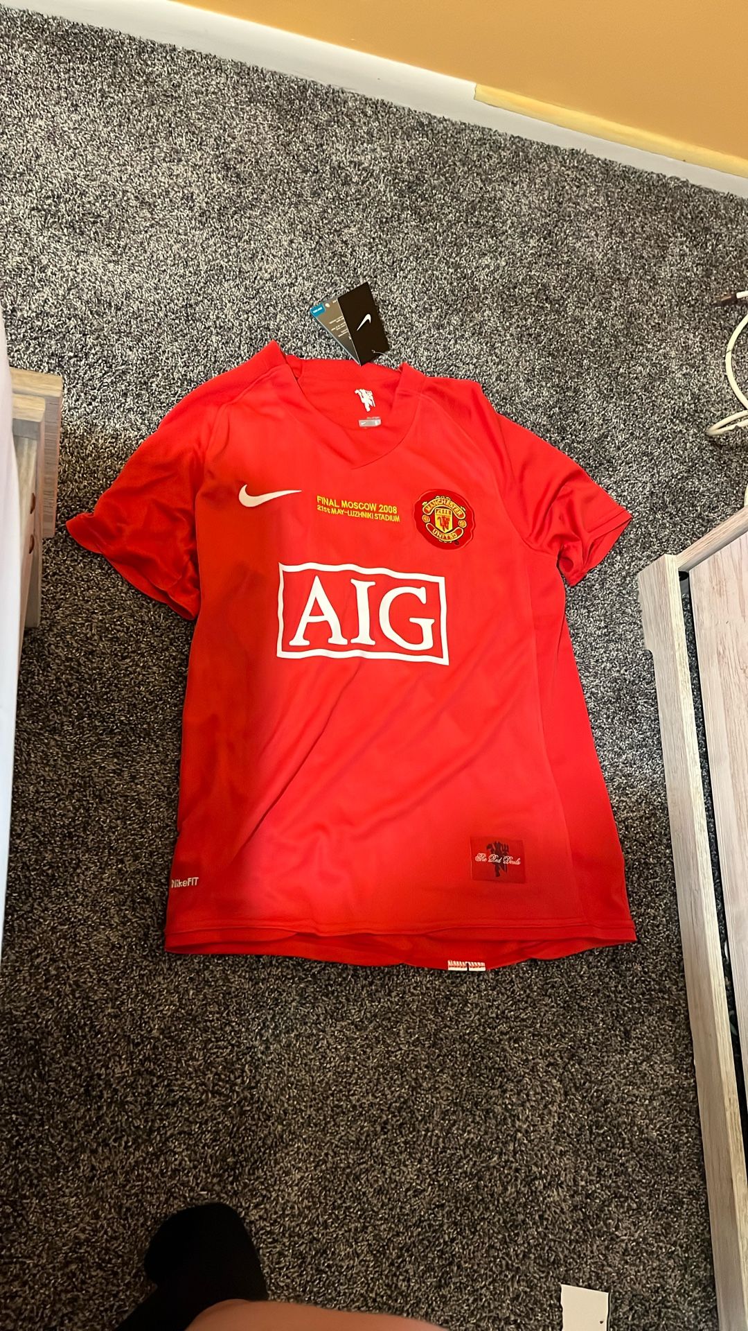 2008 Ronaldo man united jersey