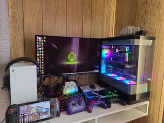 PC/XBOX gaming setup.