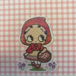 Holographic Betty boop sticker
