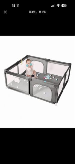 Dearlomm Baby Playpen