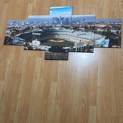 Dogers Stadium Canvas Art