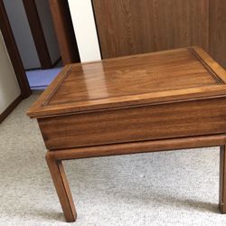 Solid Wood End Table