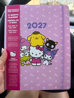 Hello kitty and friend planner 2027