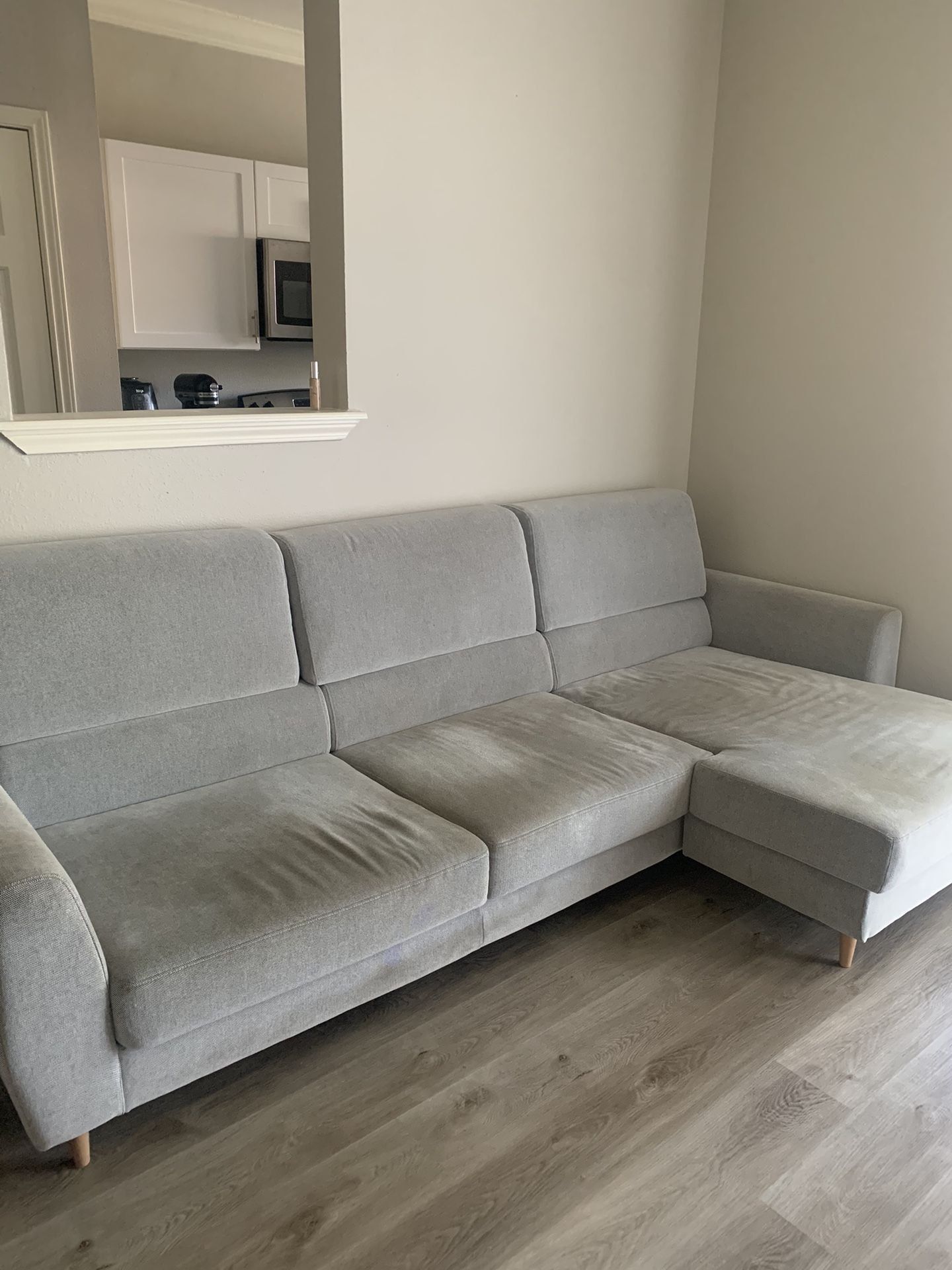 Ikea Sofa Couch In Grey Color