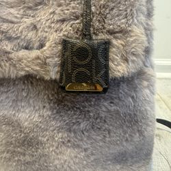 Calvin Klein fur bag