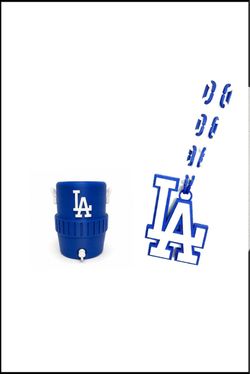 Koozie / chain BUNDLE! Los Angeles dodgers