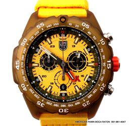 Luminox Bear Grylls Survival Eco Master 45mm Yellow Dial Watch https://offerup.com/redirect/?o=WEIuMzc0NS5FQ08= Sustainable Outdoor Watch 