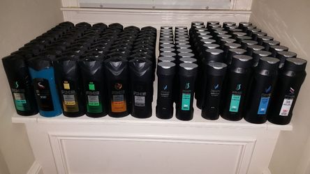 Axe body wash and Axe shampoo