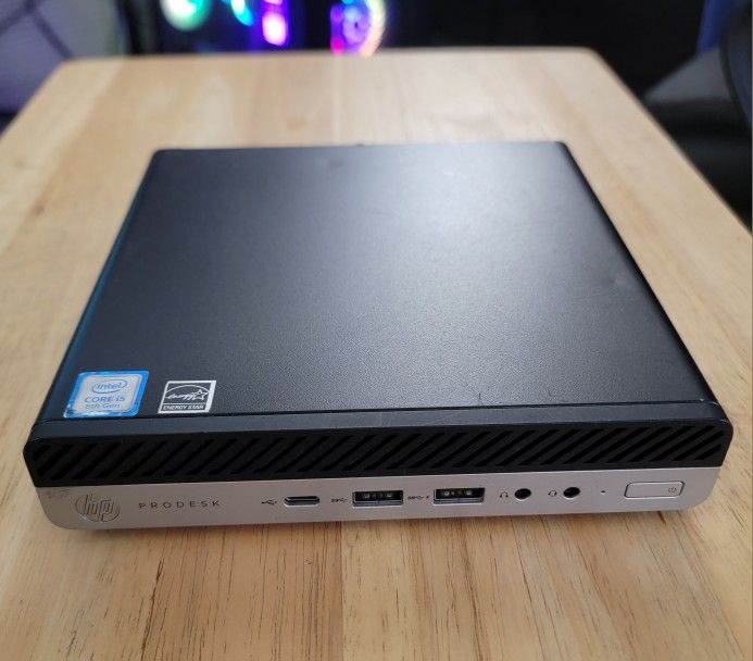 HP ProDesk 600 G4 DM - Desktop Mini PC (NEGOTIABLE, If Still Listed Then It's Available)