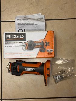 18v Ridgid Drywall Cut-Out Tool (TOOL ONLY)