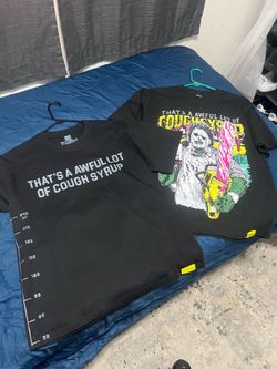 Cough syrup’s shirts