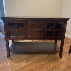 Dark Wood Buffet – Excellent Condition