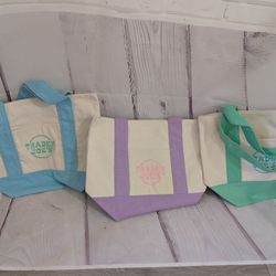 3 Trader Joe's Mini Tote Bags