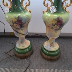 Two Antique Lamps 