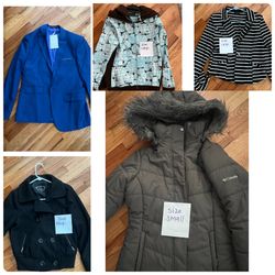 Jackets Sold Separate Prices Below