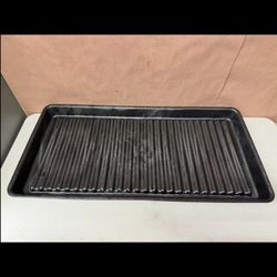 Eagle 1677BLK Containment Utility/Lab Tray, 36" Length x 18" Width x 2" Height, Black