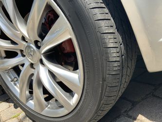 Infinity Maxima Altima Set Of Wheels And Tires 235 45 18 In front, 245 50 18 In Rear All Tires Excellent 