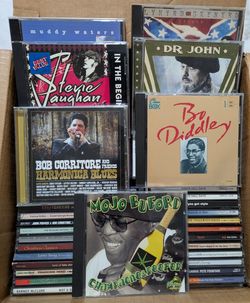 Lot of More Than 100 CDs. Mostly Blues and Jazz.